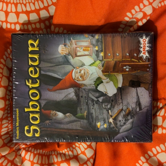 Saboteur Game Gnomes Strategy Card Game Frederic Moyersoen Made in Germany Gold - Picture 5 of 5
